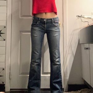 vintage jeans *poche avant trouée